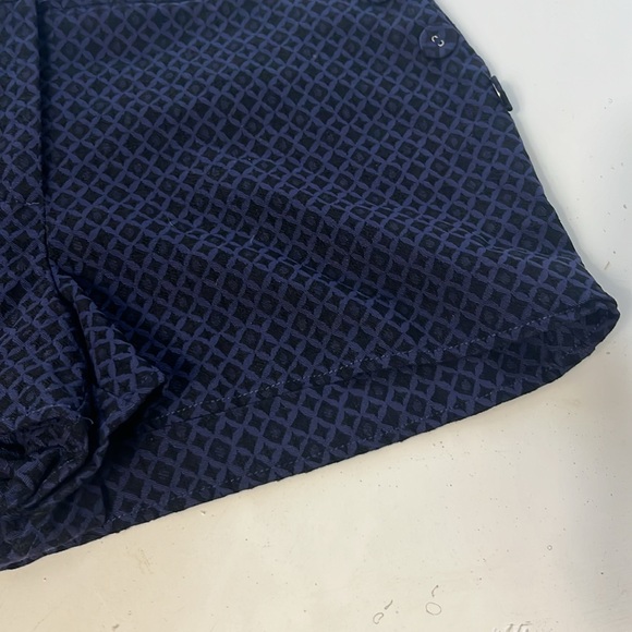 Maurice’s Sz 11/12 Black White Diamond Patterned Formal/Professional Shorts - Picture 3 of 6